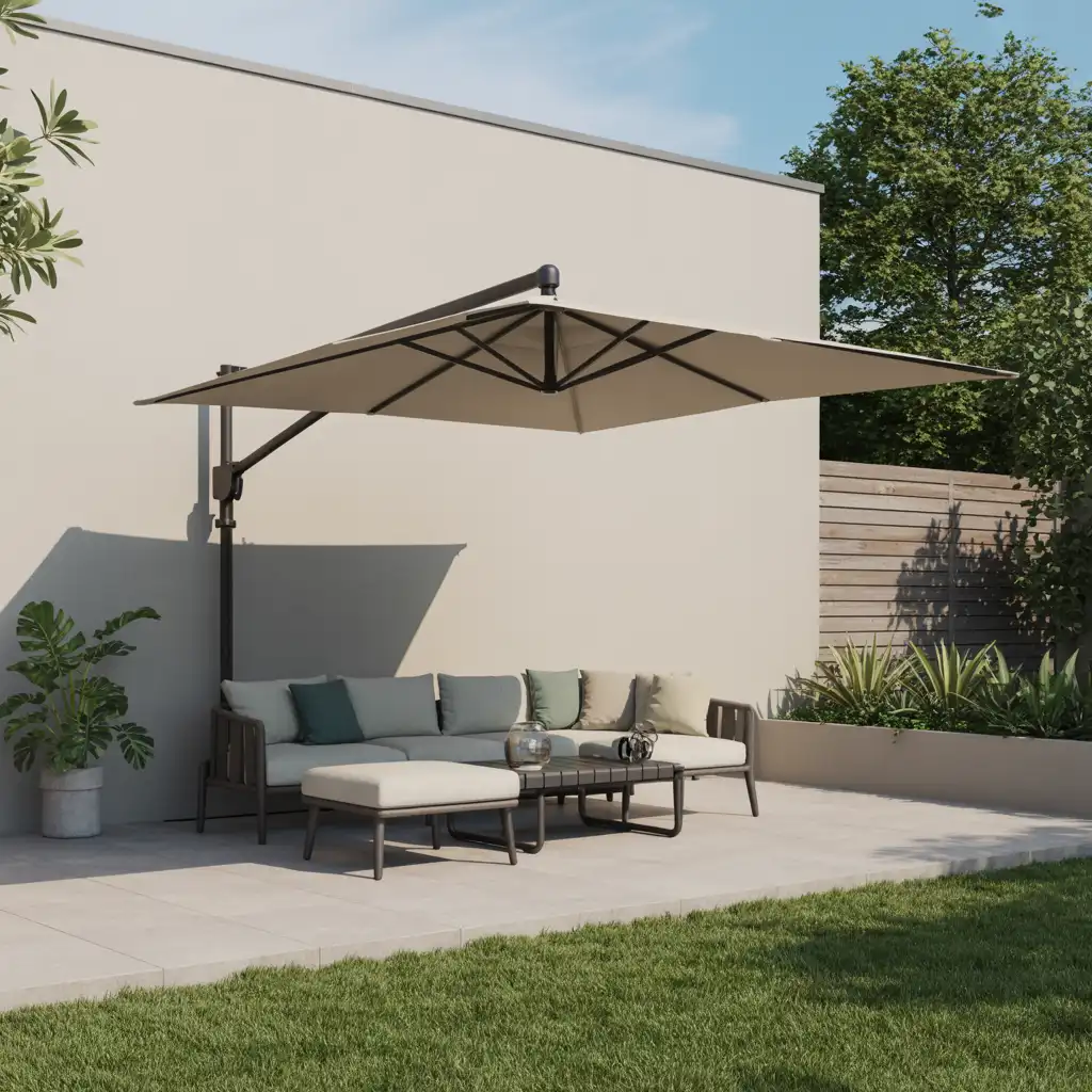 De beste wandgemonteerde parasols voor stijl en functionaliteit